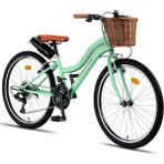 Trendbisiklet Retro Classic 26 Jant 21 Vites - Vintage Bisiklet Mint Yeşili