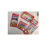 trendbizim Faber Castell 4'lü Boyama Seti 12'li Kuruboya 12'li Suluboya 12'li Pastel Boya 12'li Keçeli Kalem