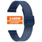 Trendburada 24mm Fossil-welder-wesse-casio-armani-omega-seiko-tissot Saat Uyumlu Kalın Hasır Saat Kordonu