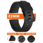 Trendburada Huawei Watch Gt Gt2 Gt3 Gt4 Gt5 Pro 46mm-Xiaomi Redmi Watch 5 Active 22mm Nato Kumaş Saat Kordonu