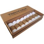 Trendcorap Premium 8'li Dikişsiz Bambu Erkek Spor Bilek Patik Çorap Beyaz - 41 - 45