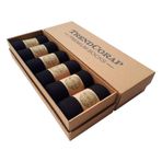 TrendCorap Premium Bambu Dikişsiz Mevsimlik Erkek Soket Çorap 6 lı Kutu (Siyah, 41-45)