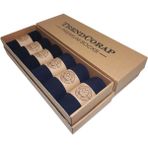TrendCorap Premium Pamuklu Dikişsiz Mevsimlik Erkek Çorabı - 41 - 45 - Siyah - Lacivert