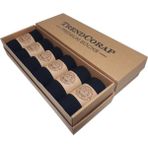 TrendCorap Premium Pamuklu Dikişsiz Mevsimlik Erkek Çorabı 6 Çift - 41 - 45 - Siyah