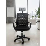 Trendcore Ergonomik Fileli Yönetici Koltuğu, Makam Koltuğu, Çalışma Koltuğu, Ofis Koltuğu, Ortopedik Koltuk - Siyah