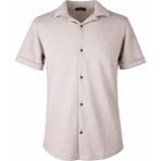 Trender 26YSS9000032 Erkek Gömlek Fitilli - Gri - 2XL