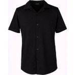 Trender 26YSS9000032 Siyah Erkek Gömlek Fitilli - 2XL
