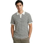 Trender Gipeli Waffle Yarım Patlı Yakalı Erkek T-Shirt 4053 Siyah - XL