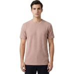 Trender Likralı Petek Süprem Erkek T-Shirt 2639 Pudra - Açık Pudra