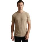 Trender Likralı Petek Süprem Erkek T-Shirt 2639 Vizon - XL