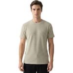 Trender Waffle O Yaka Erkek T-Shirt 2709 Taş