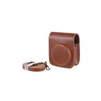Trendfone Instax Mini 90 Neo Klasik Kahverengi Çanta-SADECE MİNİ 90 İLE UYUMLU- MODELİNİZİ KONTROL EDİNİZ