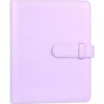 Trendfone Instax Mini Serisi Uyumlu 256 Fotoğraf Kapasiteli Albüm (9x6 Cm'e Kadar Fotoğraflar Için) - Mor