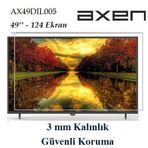 Trendglass Axen AX49DIL005 49 İnç 124 Ekran LED LCD Tv Ekran Koruyucu Panel