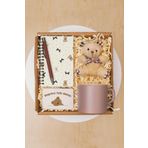 TrendHediye Fincan, Peluş Ayıcık, Defter, Kalem, Başımın Tatlı Belası Magnet, Hediye Seti