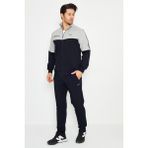 Trendhill Pamuklu Büyük Beden Erkek Eşofman Takımı 201513 - 10XL - Lacivert