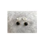 TRENDHOBİEVİ Amigurumi Vidalı Renkli Göz - Sarı - 12 Mm