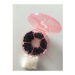 Trendhobievim 50 Çift 100 Adet ( 6m-8m-10m-12m-14m)amigurumi Vidalı Kilitli Sertifikalı Güvenli Siyah Göz Seti