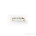 Trendiststore Kulp Kristal Dolap Çekmece Kulp Tutucu 125-12 - 96 mm