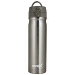 Trendix Gri 500 ml Metalik Çelik İçli Termos