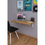 trendkonsept 90x50 Cm Katlanır Masa Duvara Monte Masa Mutfak Masası Balkon Masası Çalışma Masası