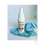 TRENDMEN Cleenest Gözlük Ve Ekran Temizleme S, 50 Ml Solüsyon Ve 15X18 Cm Mikrofiber Bez Ile Birlikte BVSKBEVA148892