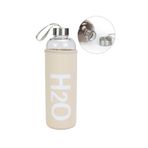 Trendmiya Bez Kılıflı 1000 ml Cam Matara
