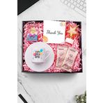 Trendmiya Happy Birthday Fincan & Kar Küresi & Yıldız Led Işık & Mehmet Efendi Türk Kahvesi Hediye Seti