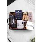 Trendmiya Kupa & Siyah French Press & Alerya Filtre Kahve & Rebul Kolonya & Bademli Kurabiye Hediye Seti