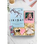 Trendmiya Pembe İnstagram Çerçeve & Ikigai & Kalp Mum & Mini Elbiseli Ayıcık & Mini Kolonya Hediye Seti
