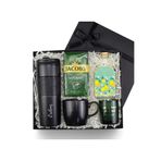 Trendmiya Termos & Kupa & Kahve & 200ML Kolonya & Mum Premium Hediye Seti
