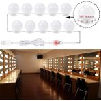 Trendpoint 10LEDLI Usbli Makyaj Aynası Lambası Banyo Ciltbakım Dekorasyon Aydınlatma Hollywood Tarz