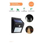 Trendpoint 20 Ledli Hareket Sensörlü Güneş Enerjili Şarj Olabilen Bahçe Aydınlatma Lambası DışMekan