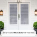 Trendpoint Cam Filmi Kaplama Statik Folyo 45CMX100CM Buzlu Desenli Duşa Kabin Ofis Dekorasyon
