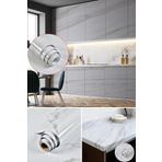 Trendpoint Mermer Desenli Kaplama Mutfak Banyo Dolap Tezgah Üstü Folyo Beyaz 60 X 500