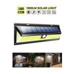 Trendpoint Solar 180 Cob Ledli 30 Cm Büyük Boy Hareket Sensörlü Bahçe Aydınlatma Sokak Lambası