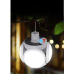 Trendpoint Solar Usb Sarjlı 5 Kanatlı Güneş Enerjili Bahçe Aydınlatma Led Askılı Pratik Kamp Lamba