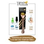 Trendroller Dermaroller 0.50mm Titanyum 540 Iğne Orijinal Derma Roller