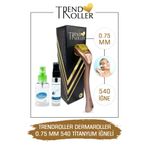 Trendroller Dermaroller 0.75mm Titanyum 540 Iğne Orijinal Derma Roller