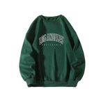 Trendseninle Los Angeles Yeşil Kadın Sweatshirt