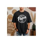 Trendy Sun Babalar günü hediyesi - Erkek Oversize T-shirt - Rahat kalıp Tişört