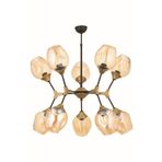 Trendylight Olimpus 10'lu Siyah Modern Avize