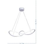 Trendylight Papyon 80 W LED Modern Rgb Ledli - Beyaz