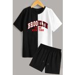 trendypassion Brooklyn Şort T-shirt Eşofman Takımı