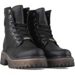 Trendyshose 2615 Kaymaz Taban Postal Bot - Siyah