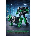 Trendzone Oyuncak Metal Gövdeli Robota Dönüşen Transformers Araba 20 cm - Yeşil
