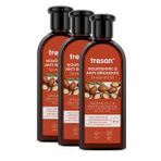 Tresan 3 Kutu Argan Yağı Besleyici ve Kırılma Karşıtı Bakım Şampuanı Argan Yağlı Şampuan