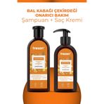 Tresan Bal Kabağı Çekirdeği Onarıcı Sülfatsız 300 ml Bakım Şampuanı+ 300 ml Saç Kremi