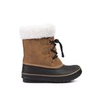 Trespass Bodhi Unisex Çocuk Kar Botu Su Geçirmez Sherpa Polar Yakalı, 35 EU, 5003089236, Bej, Unisex Çocuk