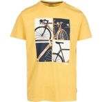 Trespass Chowder- Casual Printed Erkek Sarı Tişört - Hardal